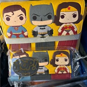 Funko Pop! DC Comics crossbody and Wallet